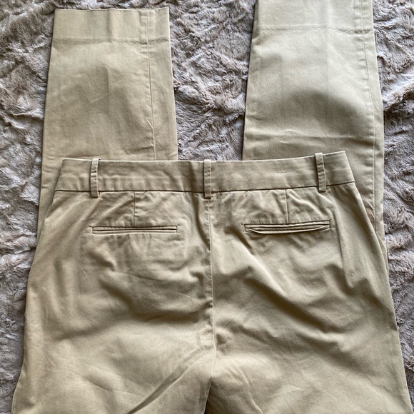 J Crew Cafe Capris Tan Khaki Size 6Tall - Picture 3 of 8